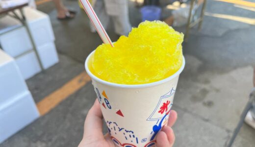 夏休みの思い出。おいしい食事と夏祭りのお手伝い