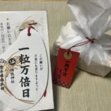 和菓子でクリスマスイブ。榮太樓總本鋪の飴と一粒万倍もち